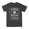 Gord Downie- Authentique Canadien- noir chemise-petit