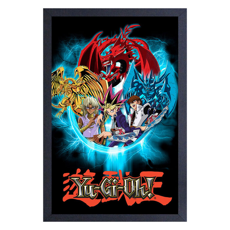 11X17 Tirage encadré-Yu-Gi-Oh -S2 Groupe