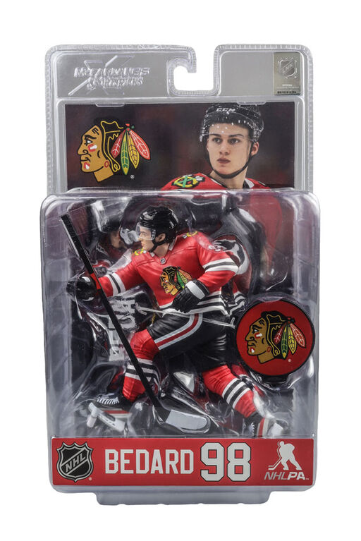 McFarlane's SportsPicks-NHL 7"Posed Fig - Connor Bedard (Chicago Blackhawks)