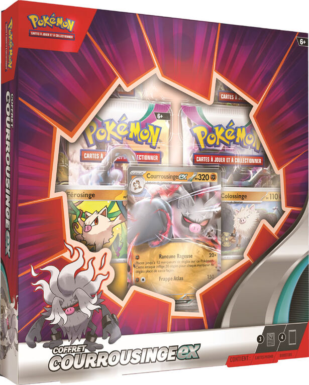 Coffret Pokémon Courrousinge-ex - Édition française