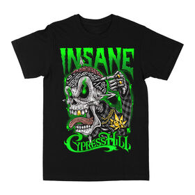 Cypress Hill Insane- Black Tshirt- Large