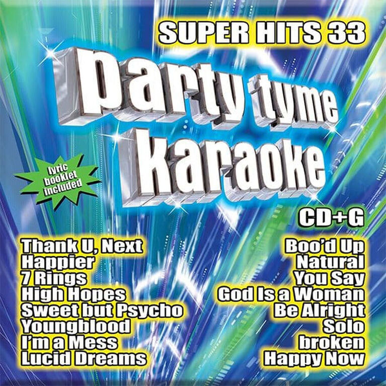 Party Tyme Karaoké Super Hits 33