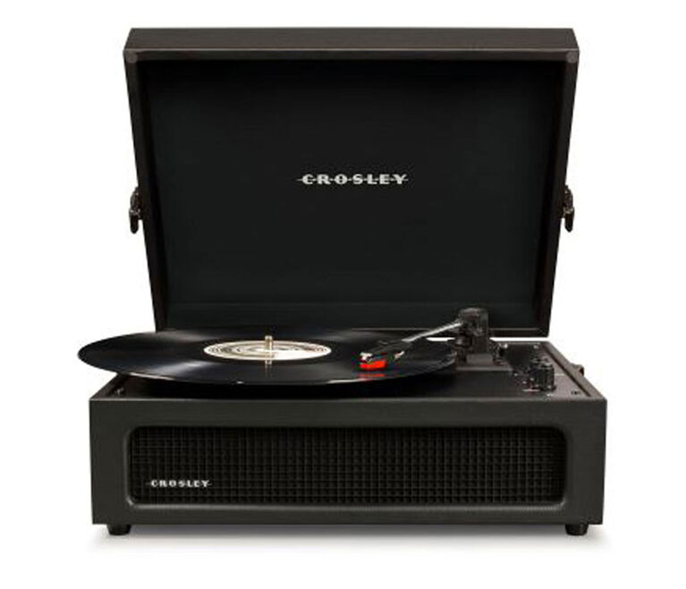 Crosley-Voyager Turntable- Black