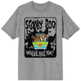 Scooby Doo Mystery Inc Gray T-Shirt