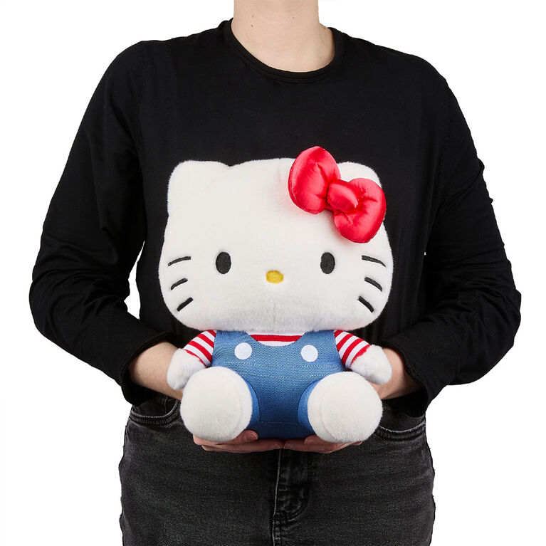 Sanrio: Hello Kitty - 13" Plush - Hello Kitty Premium Peluche - Édition anglaise - Notre exclusivité