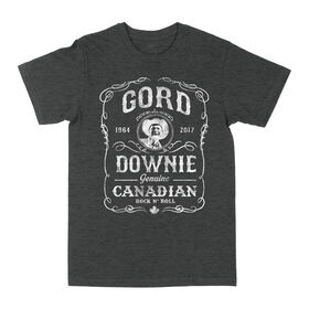 Gord Downie- Genuine Canadian- Black Tshirt- Medium
