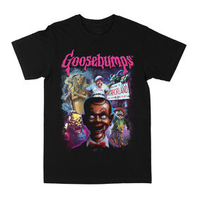 Goosebumps- Bootleg Collage- Black Tshirt-Large