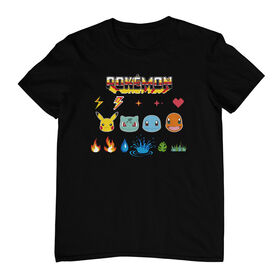 Pokemon- Black T-Shirt