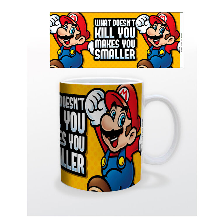 11 Oz Tasse-Super Mario-Vous rend plus petit