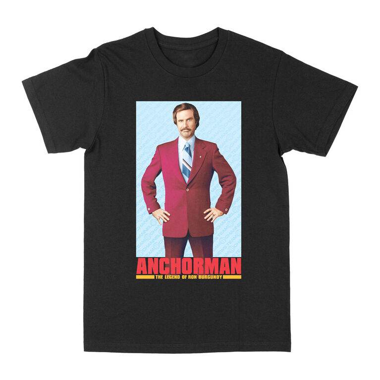 Anchorman Picture Day noir chemise - petit