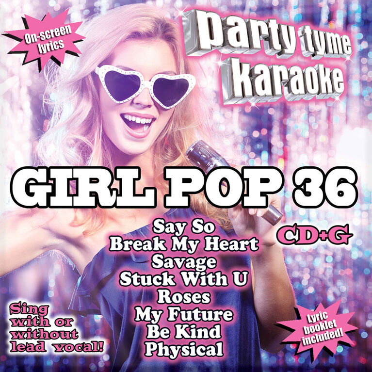 Party Tyme Karaoke - Girl Pop 36 - Édition anglaise