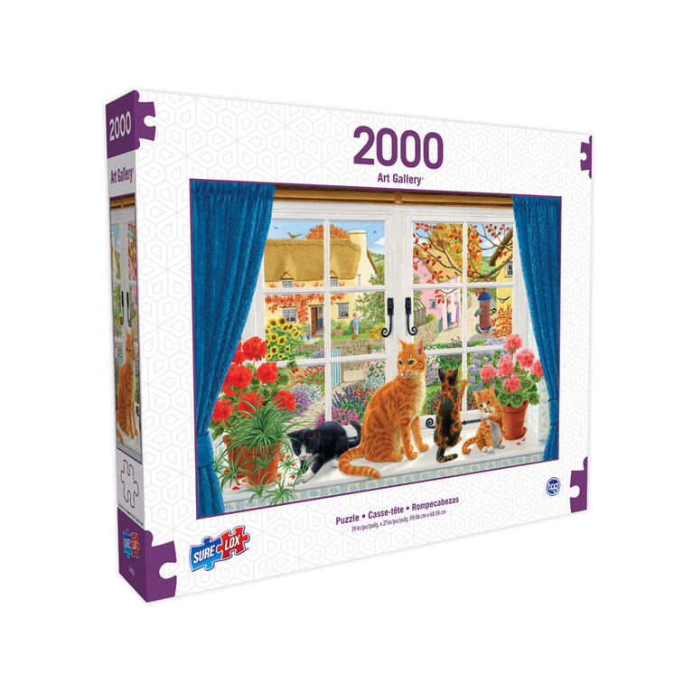 Sure-Lox Art Gallery Assorted 2000 Piece Puzzles