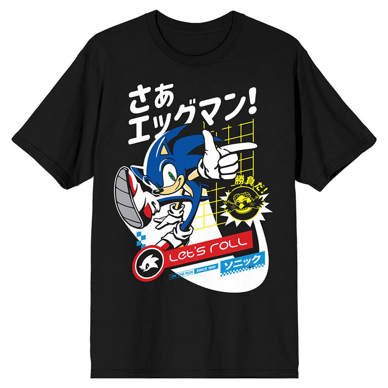 Sonic Kanji Noir T-Shirt