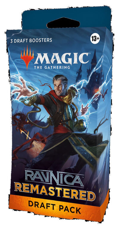 Magic the Gathering "Ravnica Remastered" Draft Booster Multipack - English Edition