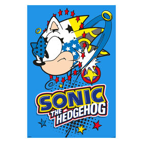24X36 Poster-Sonic-Pop Sonic