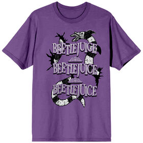 Beetlejuice Sand Worm Purple T-Shirt