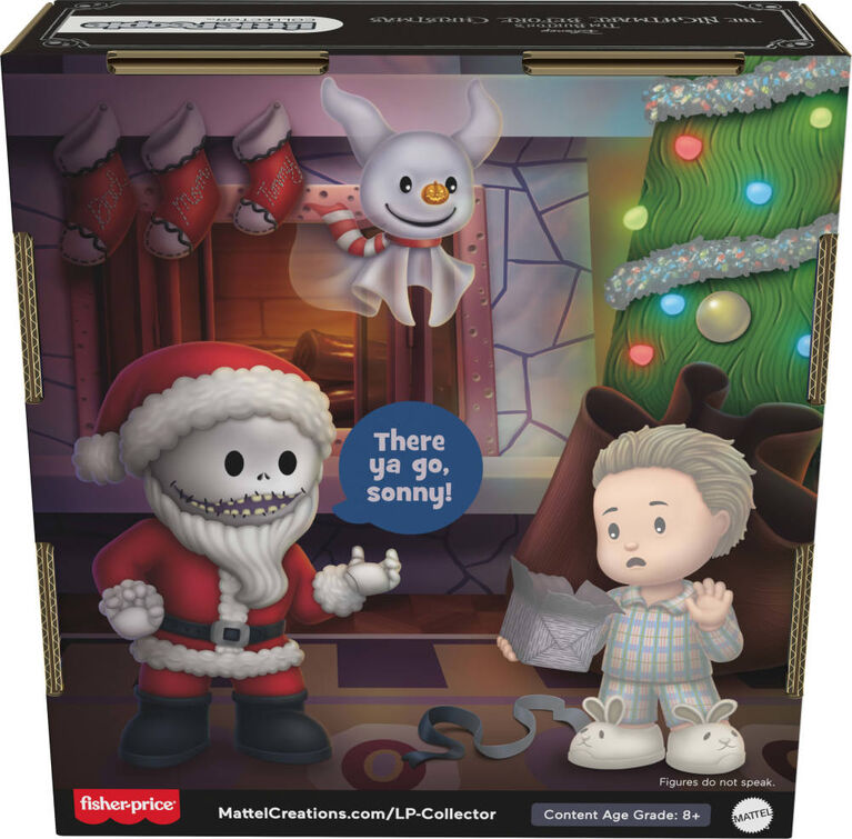 Little People Collector Disney Tim Burton's The Nightmare Before Christmas: Santa Jack Set