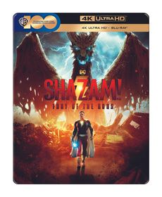 Shazam! Fury Of The Gods Lmt Ed Steelbook (4K)/(Blu-ray) (Bilingual)