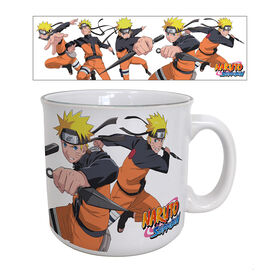 20 Oz Mug-Naruto-Fight Action