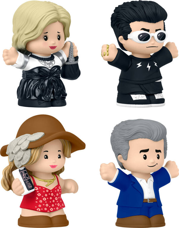 ​Little People Collector Schitt's Creek Special Edition Set in a Display Gift Box for Adults & Fans, 4 Figures