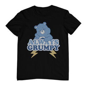 Care Bears- Always Grumpy- Black T-Shirt