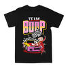 Betty Boop- Team Boop-Black Tshirt-Medium