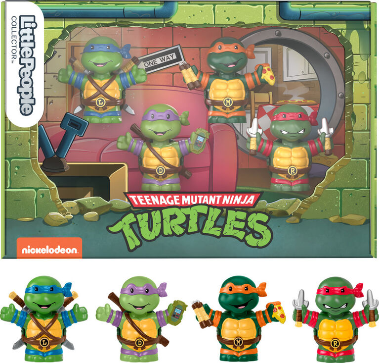 Fisher-Price Little People Collector Teenage Mutant Ninja Turtles Special Edition Set