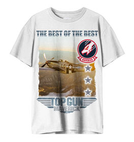 Top Gun: Maverick Le meilleur-blanc chemise-grete