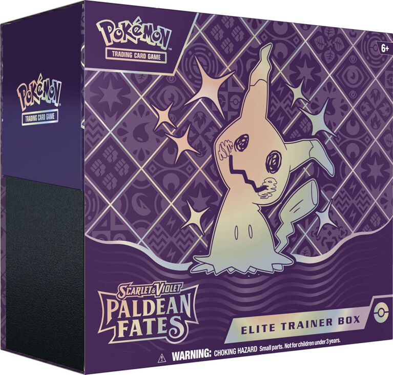 Coffret Dresseur d'Élite Pokémon Écarlate et Violet Destinées de Paldea - Édition anglaise