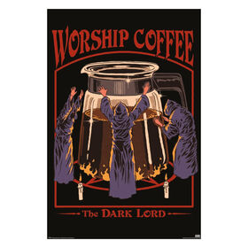24X36 Poster-Steven Rhodes-Worship Coffee