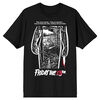 Friday the 13th Movie Poster Black T-Shirt