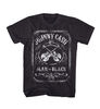 Johnny Cash- Jack Daniels- Black Tshirt- Large