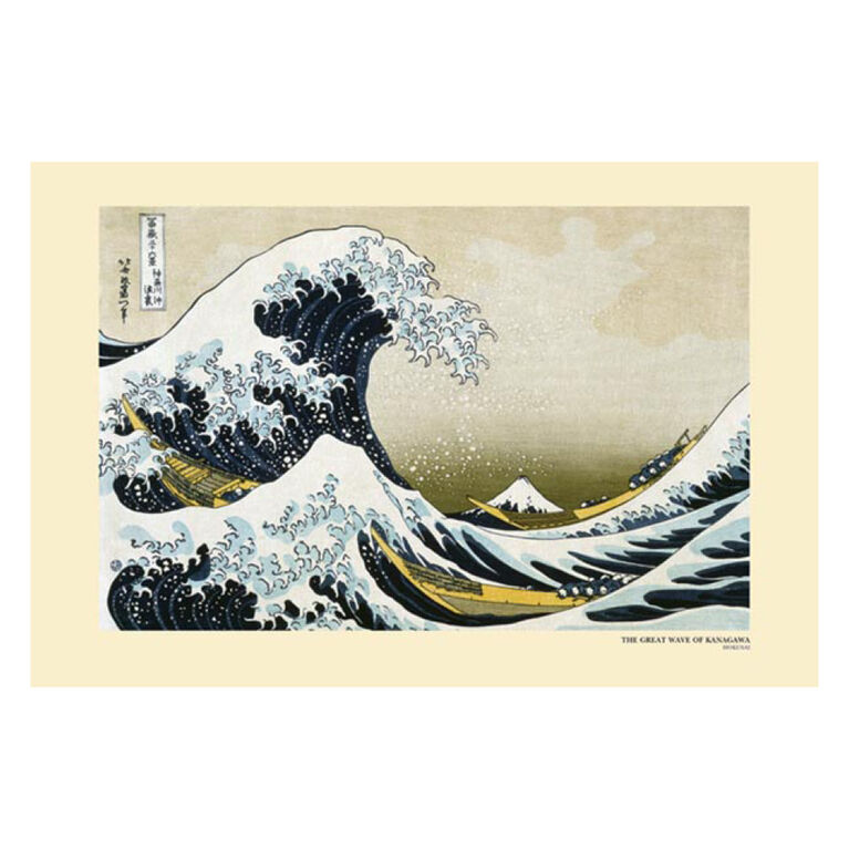 24X36 Affiche-Grande vague de Kanagawa