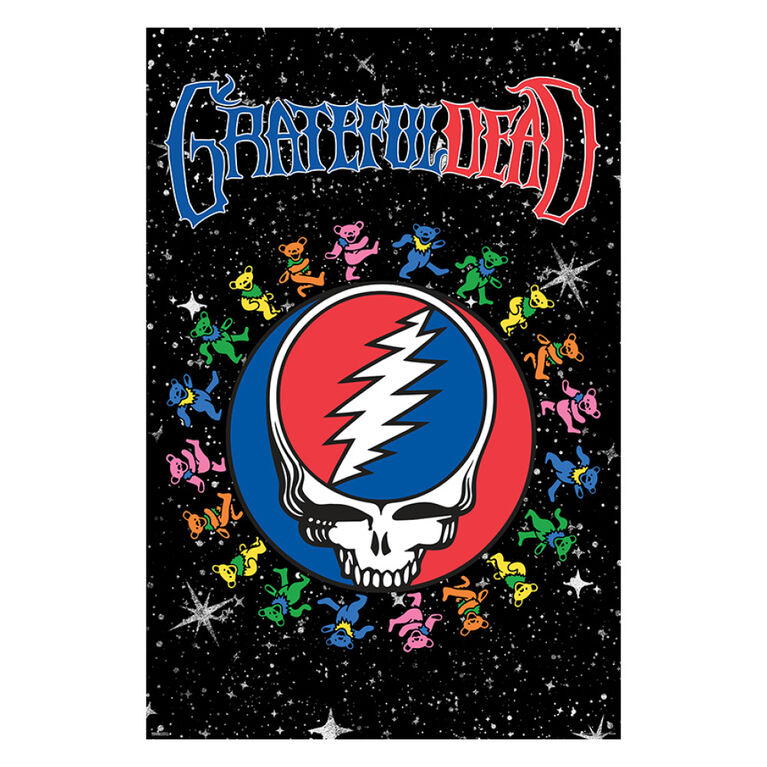 24X36 Affiche-Grateful Dead-Oursons en cercle