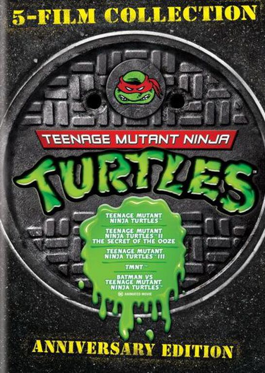 5 Film Teenage Mutant Ninja Turtles Collection [DVD]