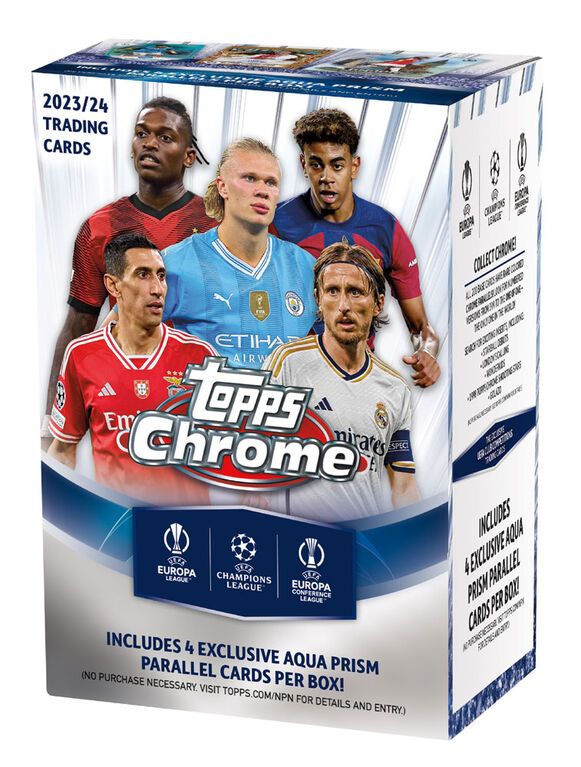 2023/24 Chrome UEFA Club Competitions Value Box - English Edition