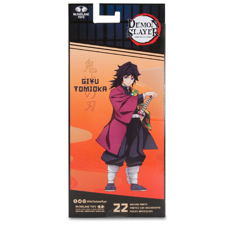 Figurine 7 "Demon Slayer - Giyu Tomioka