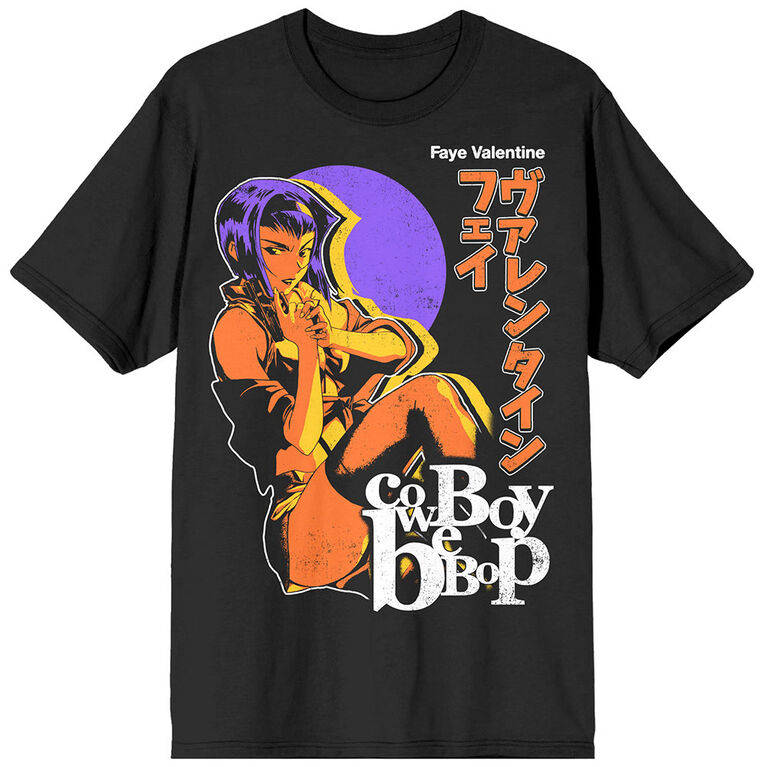 Cowboy Bebop Faye Valentine Black T-Shirt