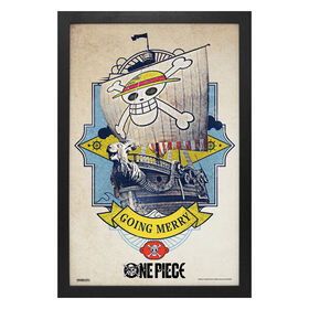 11X17 Framed Print-One Piece-La-Going Merry
