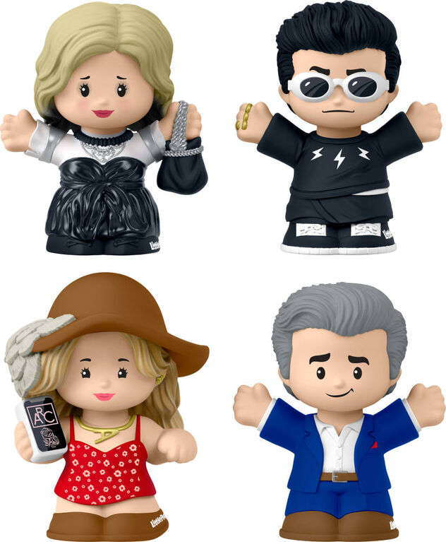 ​Little People Collector Schitt's Creek Special Edition Set in a Display Gift Box for Adults & Fans, 4 Figures