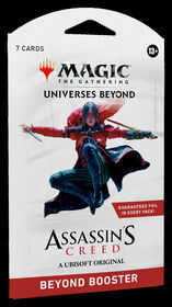 Magic the Gathering "Assassin's Creed Universes Beyond" Booster Sleeve - English Edition
