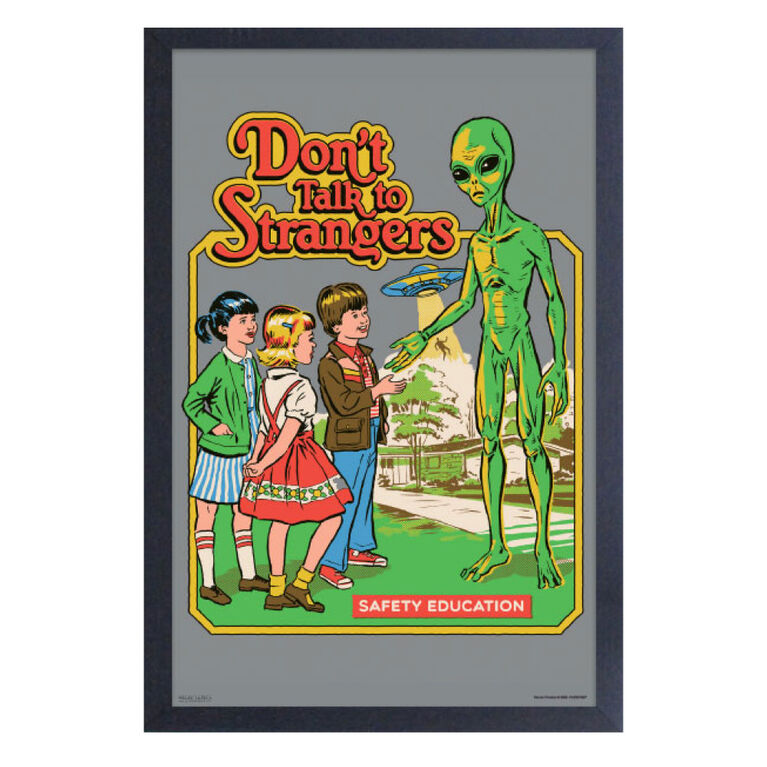 11X17 Framed Print-Steven Rhodes-Don't Talk