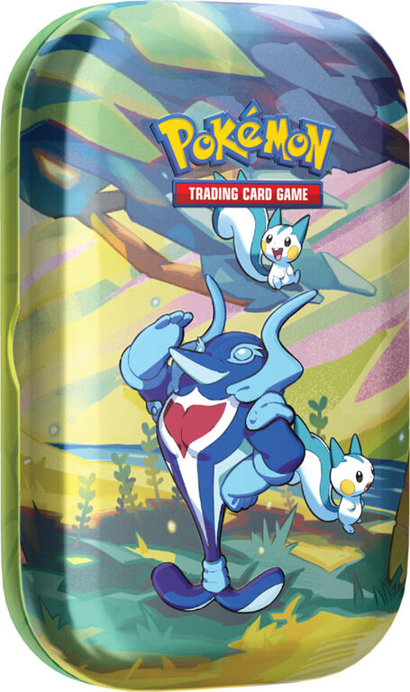 Pokemon Vibrant Paldea Mini Tins - English Edition - 1 per order, colour may vary (Each sold separately, selected at Random)