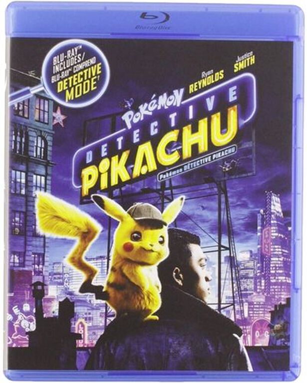 Pokemon Detective Pikachu (Bilingual)(Quebec Only) [Blu-ray+DVD+Digital]