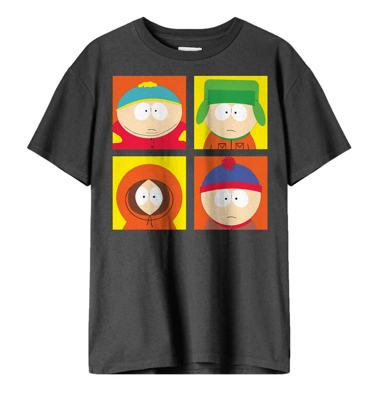 South Park- Pop Art noir chemise-grete