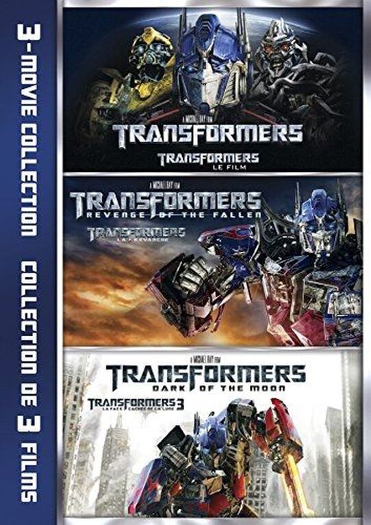 Transformers 3-Movie Collection (Bilingual)