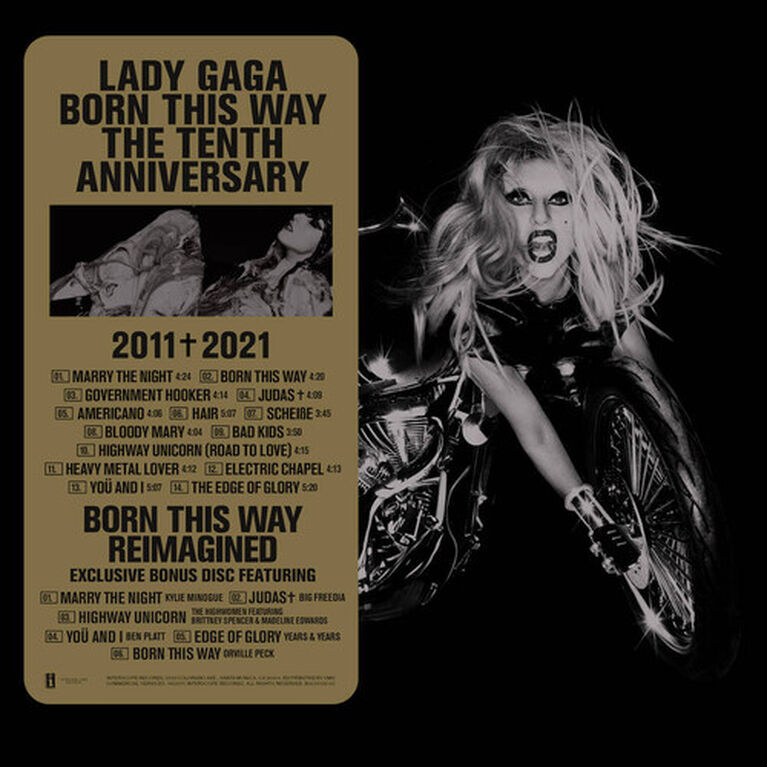 Lady Gaga - Born This Way The Tenth Anniversary