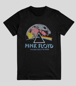 Pink  Floyd-  Dark Side of the Moon- Black Tshirt-Medium