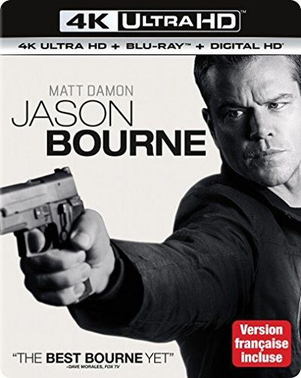 Jason Bourne [4K Ultra HD + Blu-ray]