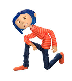 Coraline- Figure articulée (armature en plastique)